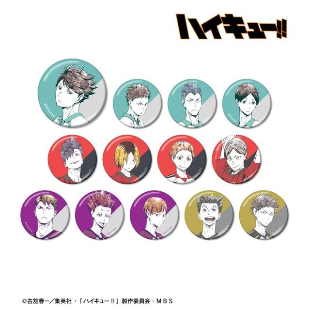 colleize（colleize）/【ランダム】ハイキュー!!_トレーディング Ani−Art 第1弾 メタリック缶バッジ ver．B(