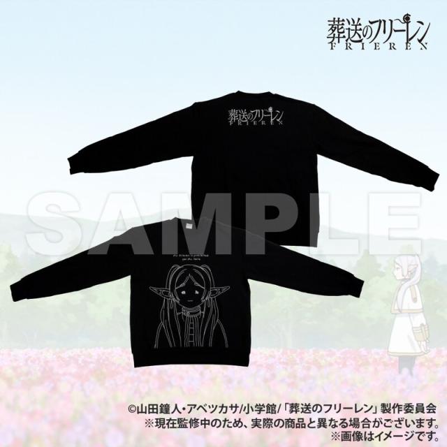colleize（colleize）/葬送のフリーレン | AMICIS しょんぼり顔スウェット Black Sサイズ