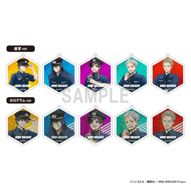 colleize（colleize）/【ランダム】WIND BREAKER_アクリルキーホルダーコレクション 警官ver　【BOX／10個