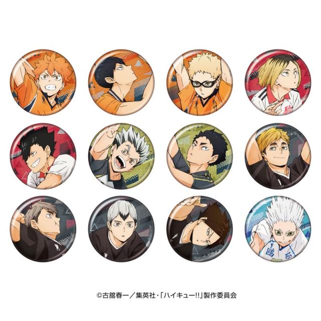 colleize（colleize）/【ランダム】【再販】ハイキュー!!_グリッターカンバッジコレクション【BOX】