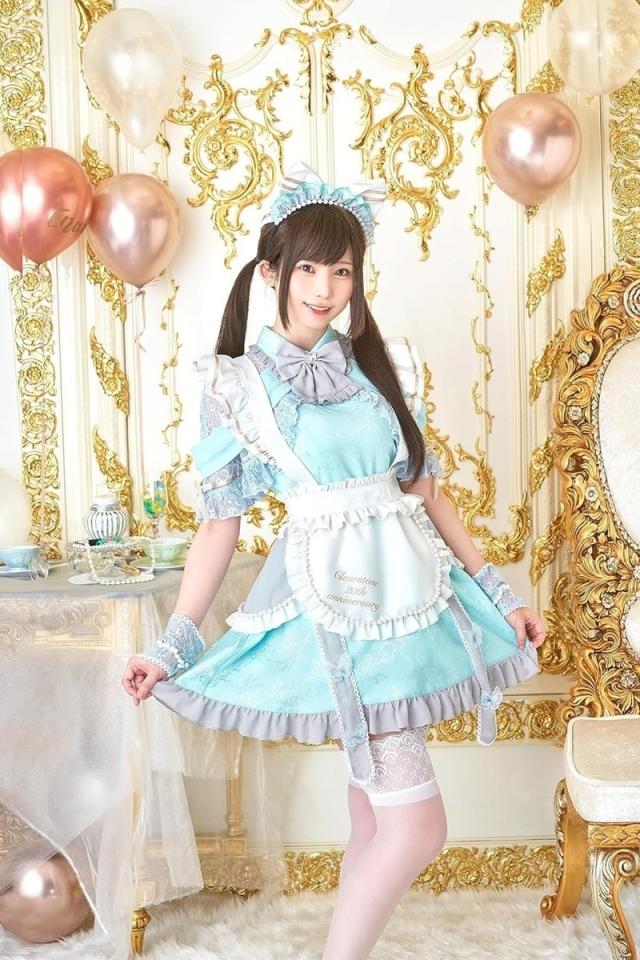 クリアストーン（clearstone）/【ハロウィン】コスプレ えなこ コラボ アニバーサリー メイド ワンピース レディース グリーン