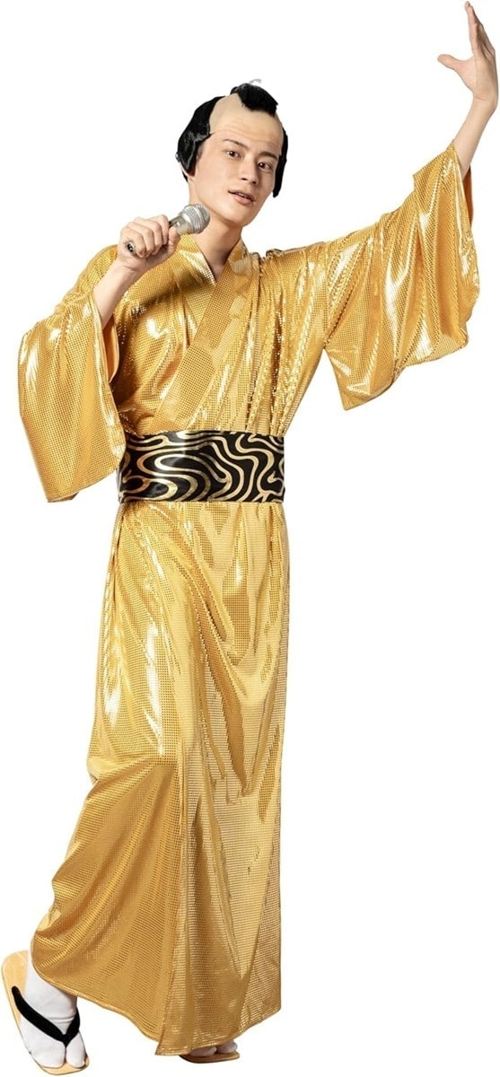 クリアストーン（clearstone）/【ハロウィン】コスプレ  メンズコス 金色将軍 ユニセックス ゴールド