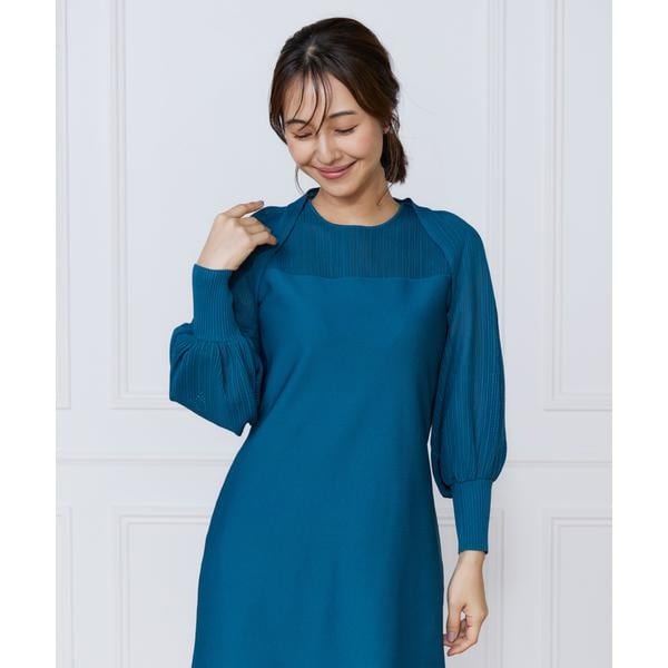 エフデ ブラック（ef−de Black）/ハートアイレットニットボレロ