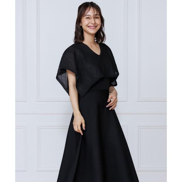 エフデ ブラック（ef−de Black）/シアーアーガイルワンピース