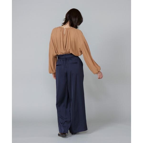 ルスーク（Le Souk）/《大きいサイズ》ギャザーブラウス