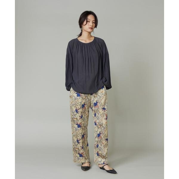 ルスーク（Le Souk）/《大きいサイズ》ギャザーブラウス