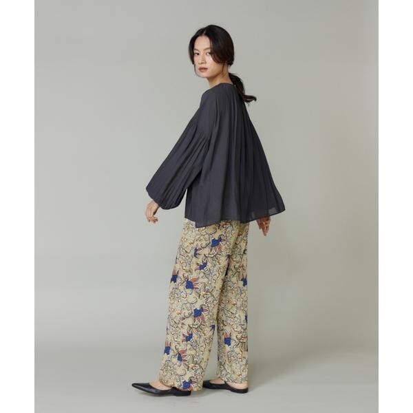 ルスーク（Le Souk）/《大きいサイズ》ギャザーブラウス