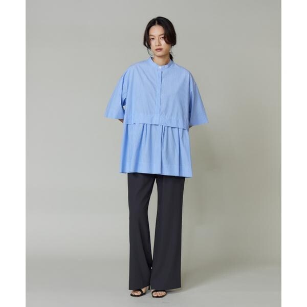 ルスーク（Le Souk）/《大きいサイズ》ティアードブラウス