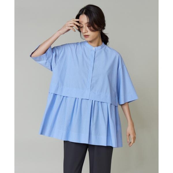 ルスーク（Le Souk）/《大きいサイズ》ティアードブラウス