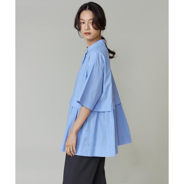 ルスーク（Le Souk）/《大きいサイズ》ティアードブラウス