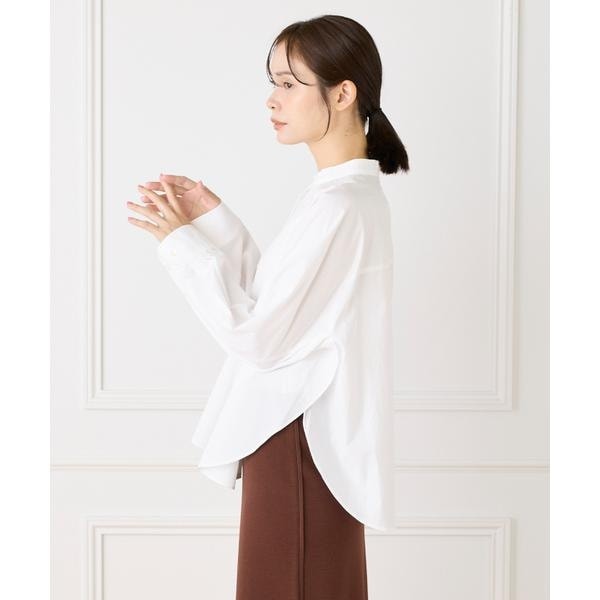 ルスーク（Le Souk）/《大きいサイズ》バンドカラーシャツ