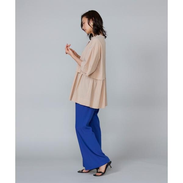 ルスーク（Le Souk）/《大きいサイズ》ティアードブラウス