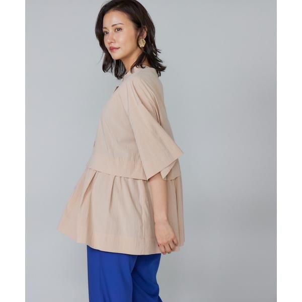 ルスーク（Le Souk）/《大きいサイズ》ティアードブラウス
