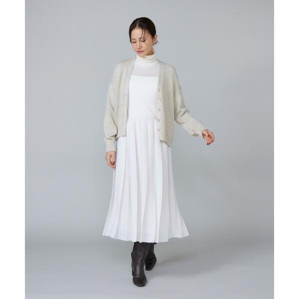 ルスーク（Le Souk）/《大きいサイズ》シャイニーカーディガン