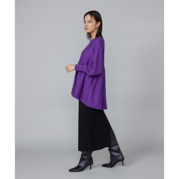 ルスーク（Le Souk）/《大きいサイズ》ミラノリブAラインスカート