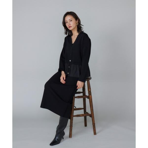 ルスーク（Le Souk）/《大きいサイズ》ミラノリブAラインスカート