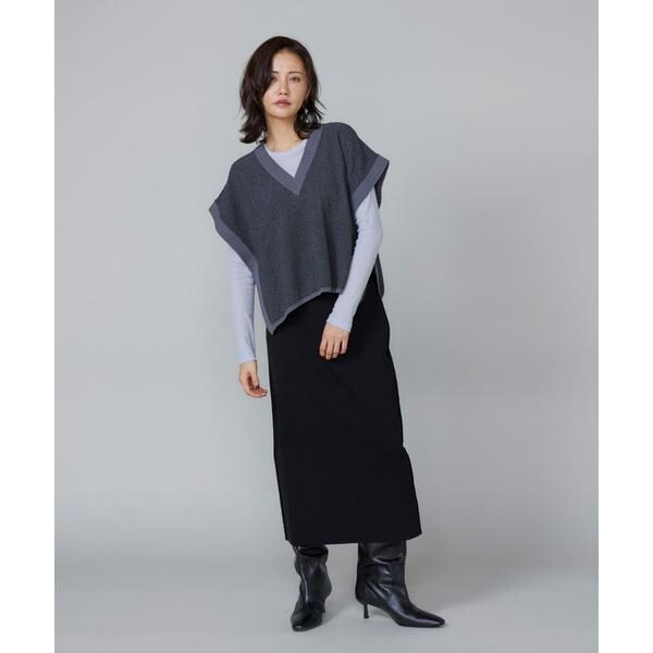 ルスーク（Le Souk）/《大きいサイズ》ミラノリブAラインスカート