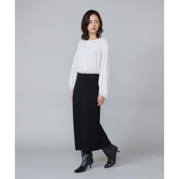 ルスーク（Le Souk）/《大きいサイズ》ミラノリブAラインスカート
