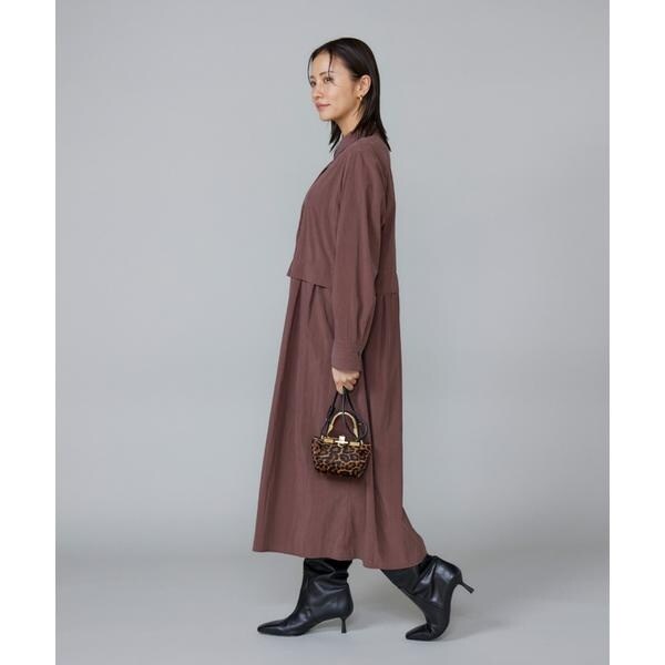 ルスーク（Le Souk）/《大きいサイズ》ティアードワンピース