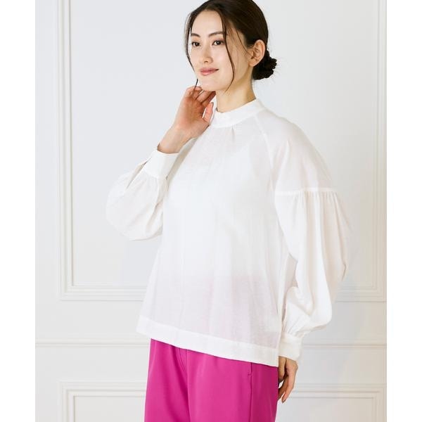 ルスーク（Le Souk）/《大きいサイズ》ボウタイ付きブラウス