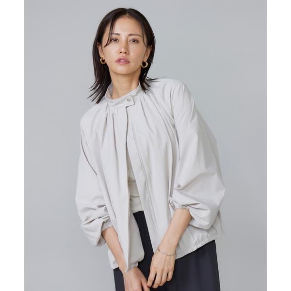 ルスーク（Le Souk）/《大きいサイズ》ギャザーショートブルゾン