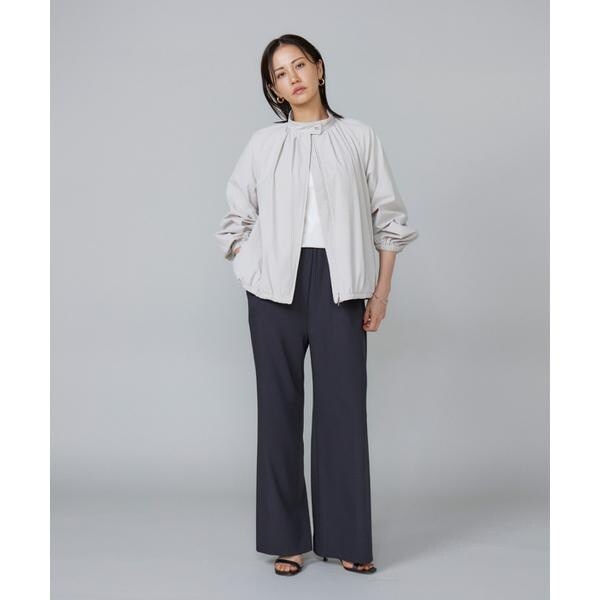 ルスーク（Le Souk）/《大きいサイズ》ギャザーショートブルゾン