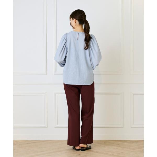 ルスーク（Le Souk）/《大きいサイズ》ギャザースリーブプルオーバー