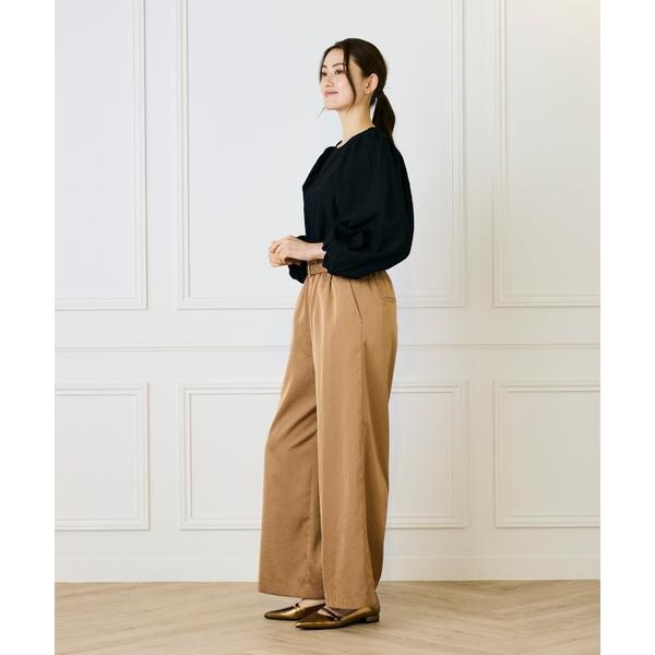 ルスーク（Le Souk）/《大きいサイズ》ギャザースリーブプルオーバー