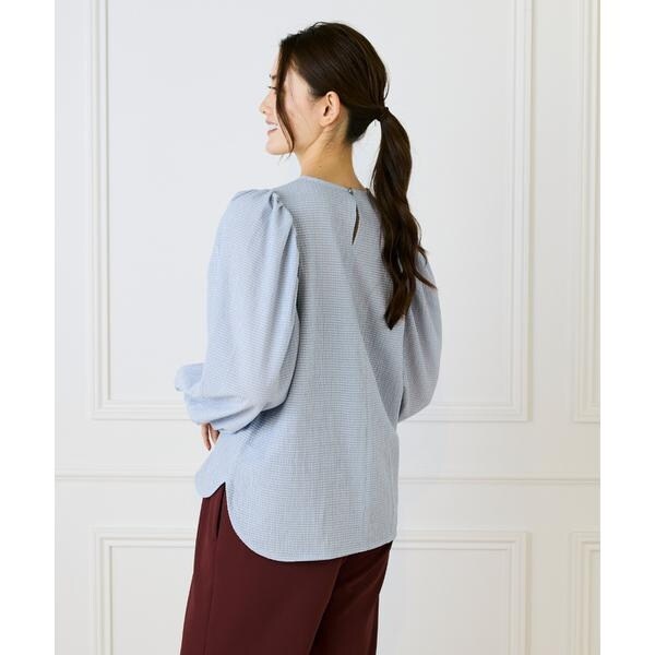 ルスーク（Le Souk）/《大きいサイズ》ギャザースリーブプルオーバー