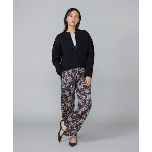 ルスーク（Le Souk）/《大きいサイズ》ミラノリブフォルムカーディガン