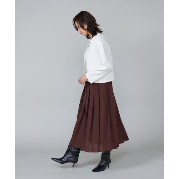 ルスーク（Le Souk）/《大きいサイズ》ミラノリブフォルムカーディガン