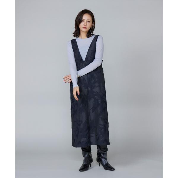 ルスーク（Le Souk）/《大きいサイズ》ジャカードジャンパードレス