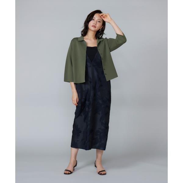 ルスーク（Le Souk）/《大きいサイズ》ジャカードジャンパードレス