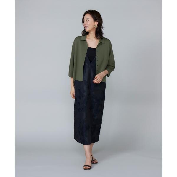 ルスーク（Le Souk）/《大きいサイズ》ジャカードジャンパードレス