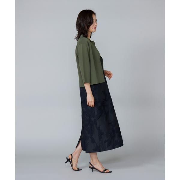 ルスーク（Le Souk）/《大きいサイズ》ジャカードジャンパードレス