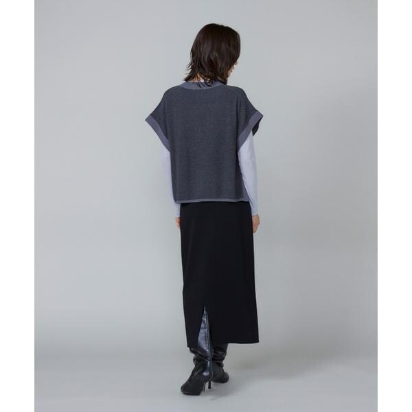 ルスーク（Le Souk）/《大きいサイズ》ニットベスト