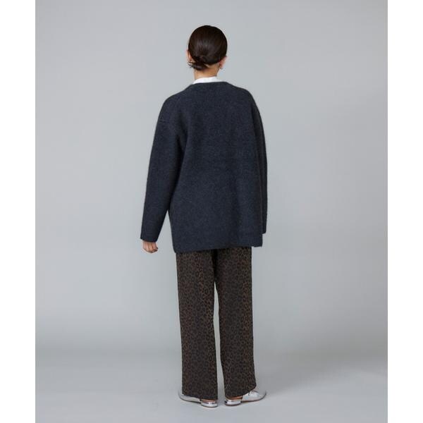 ルスーク（Le Souk）/《大きいサイズ》ラクーン接結編みニットジャケット