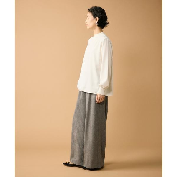 ルスーク（Le Souk）/《大きいサイズ》リブボトルネックプルオーバー