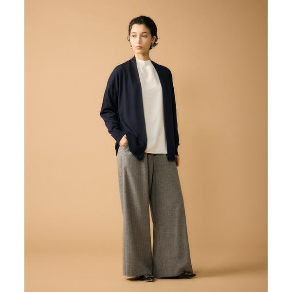 ルスーク（Le Souk）/《大きいサイズ》リブボトルネックプルオーバー