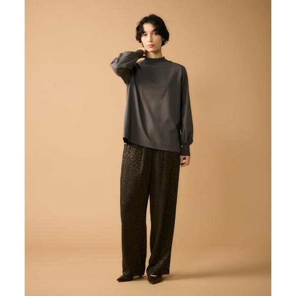 ルスーク（Le Souk）/《大きいサイズ》リブボトルネックプルオーバー