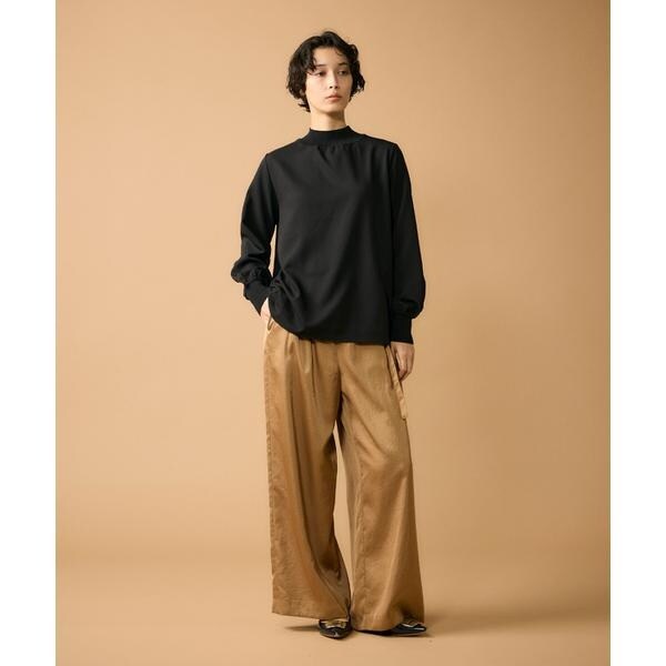 ルスーク（Le Souk）/《大きいサイズ》リブボトルネックプルオーバー