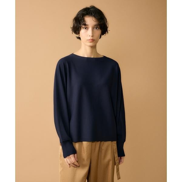 ルスーク（Le Souk）/《大きいサイズ》ドルマンスリーブニットプルオーバー