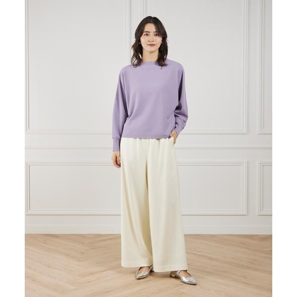 ルスーク（Le Souk）/《大きいサイズ》ドルマンスリーブニットプルオーバー