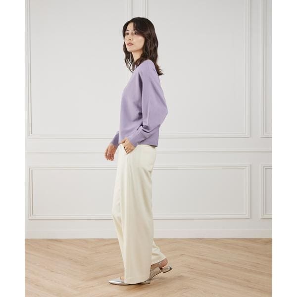 ルスーク（Le Souk）/《大きいサイズ》ドルマンスリーブニットプルオーバー