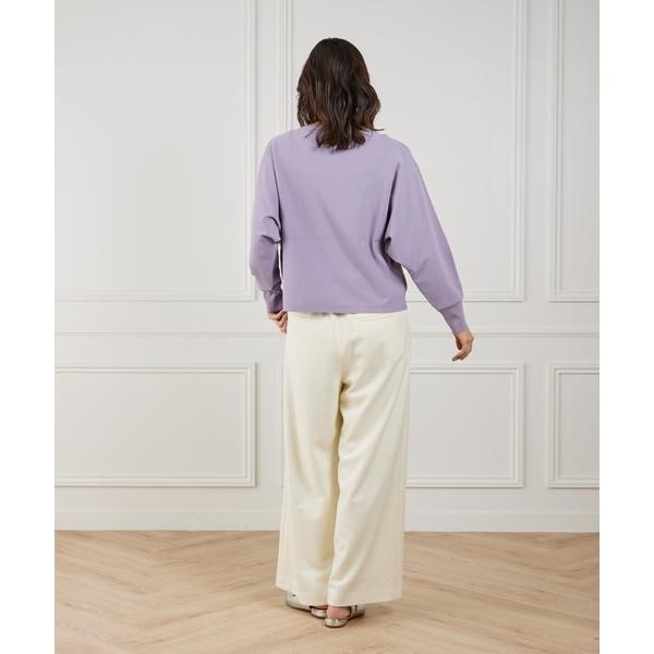 ルスーク（Le Souk）/《大きいサイズ》ドルマンスリーブニットプルオーバー