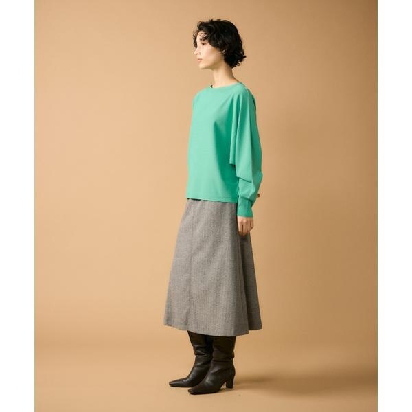 ルスーク（Le Souk）/《大きいサイズ》ドルマンスリーブニットプルオーバー