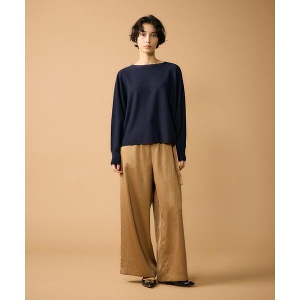 ルスーク（Le Souk）/《大きいサイズ》ドルマンスリーブニットプルオーバー