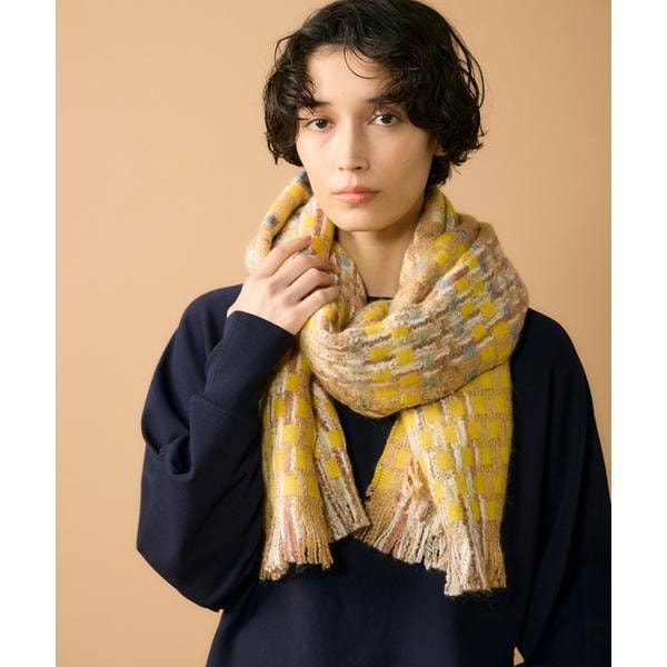 ルスーク（Le Souk）/ミックスヤーンマフラー《P．CORNILLON / ピー・コルニヨン》