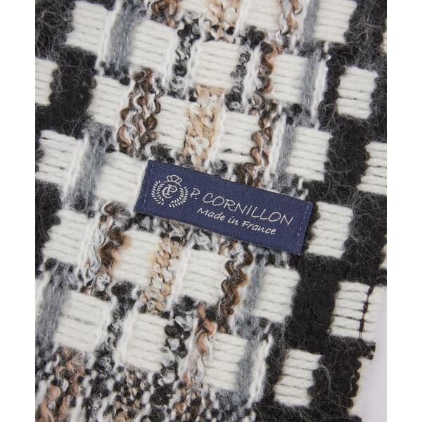 ルスーク（Le Souk）/ミックスヤーンマフラー《P．CORNILLON / ピー・コルニヨン》