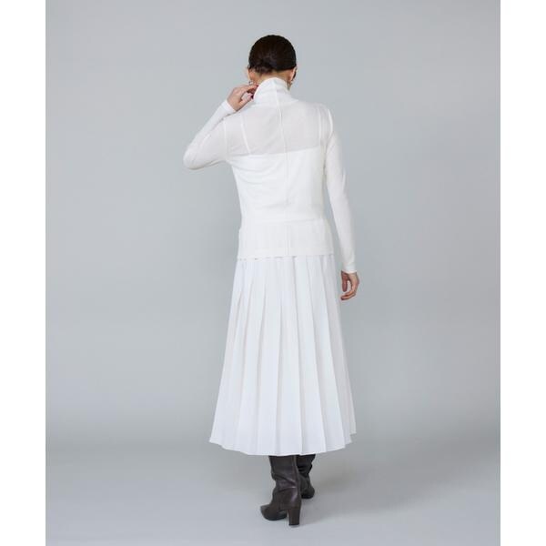 ルスーク（Le Souk）/《大きいサイズ》シアーテレハイネックTシャツ